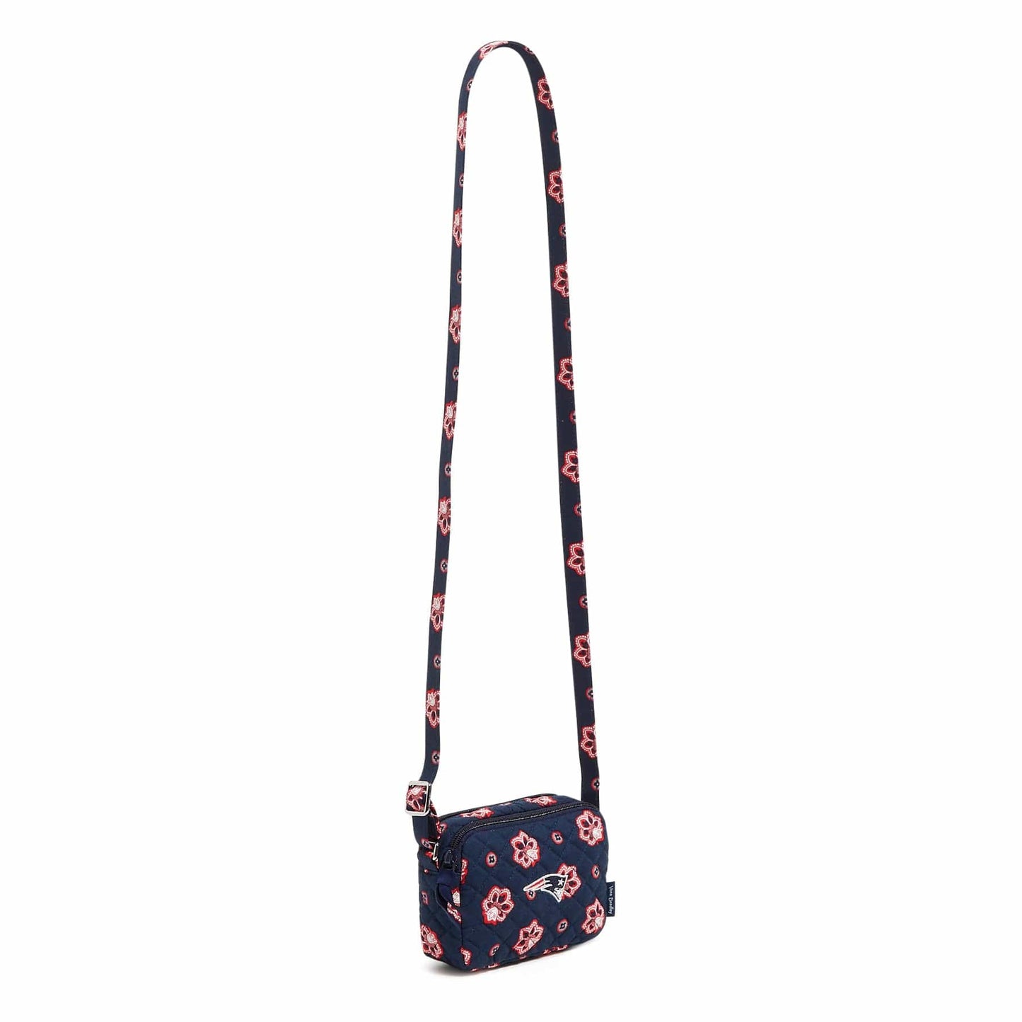 NFL RFID Small Stadium Crossbody Bag-New England Patriots Bandana-Image 3-Vera Bradley