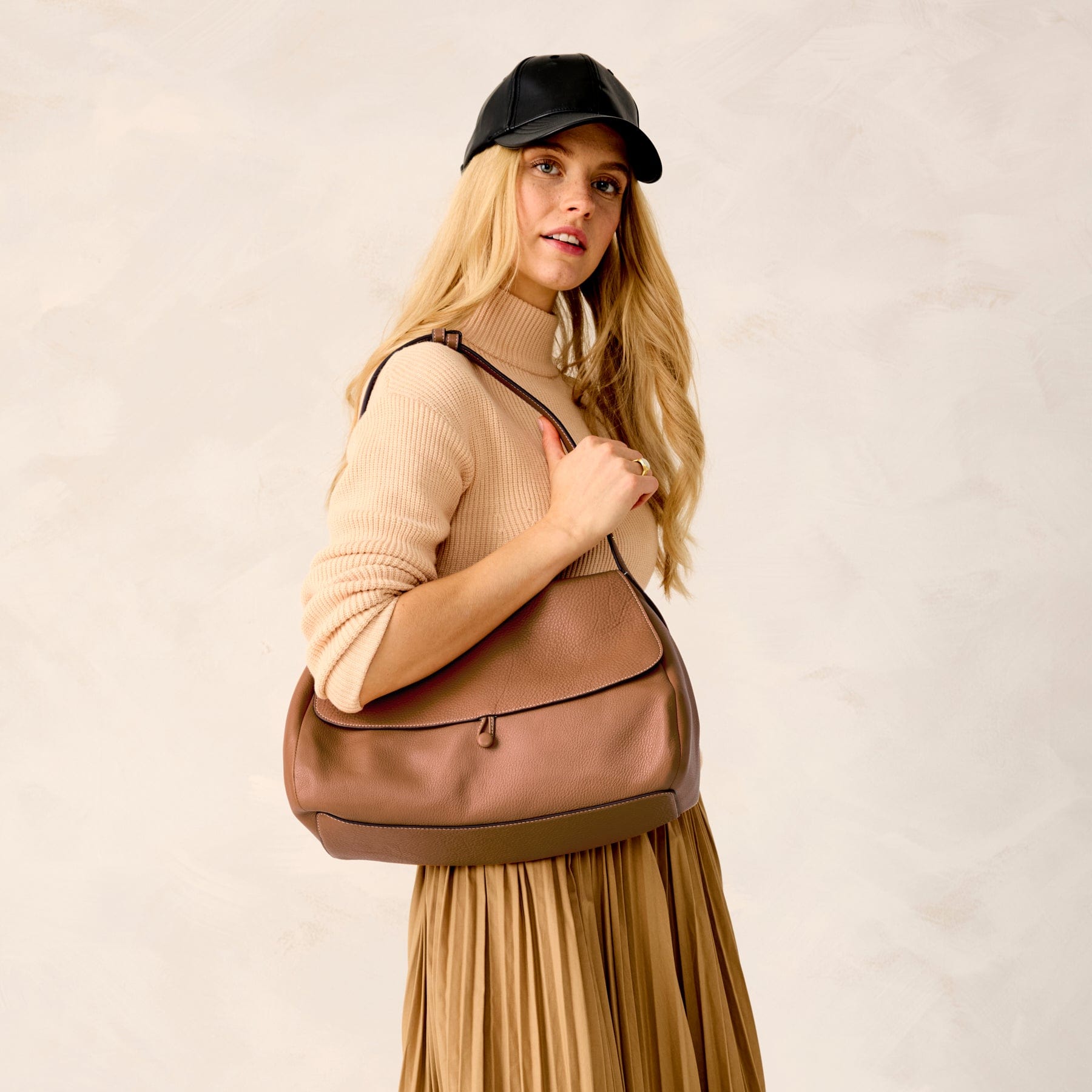Rothvale Shoulder Bag-Roasted Pecan-Image 2-Vera Bradley