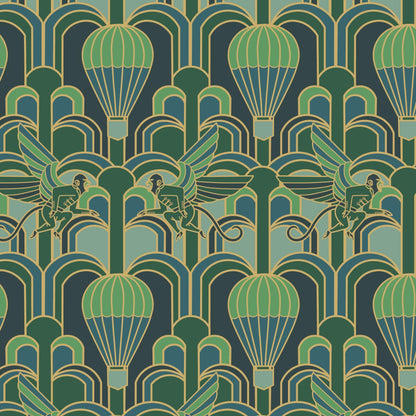 Wicked Mini Umbrella-Land of Oz-Image 3-Vera Bradley