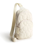 Disney Lorman Sling Backpack-Pumice Stone-Image 1-Vera Bradley